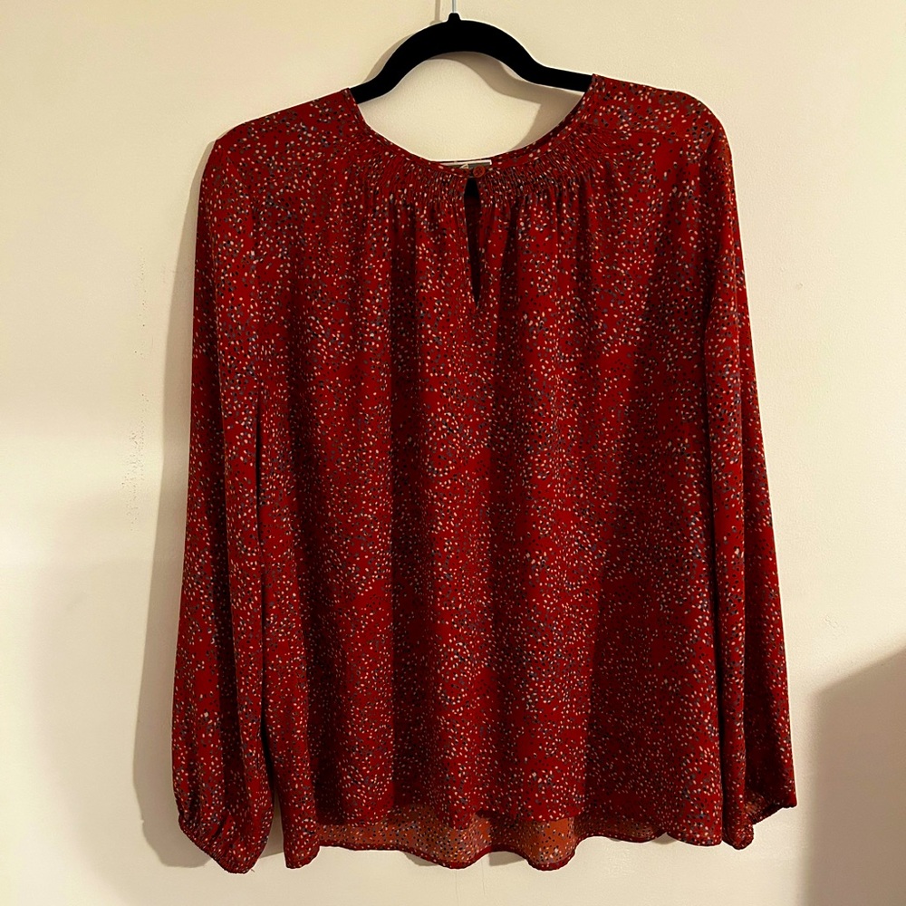 Long sleeved blouse